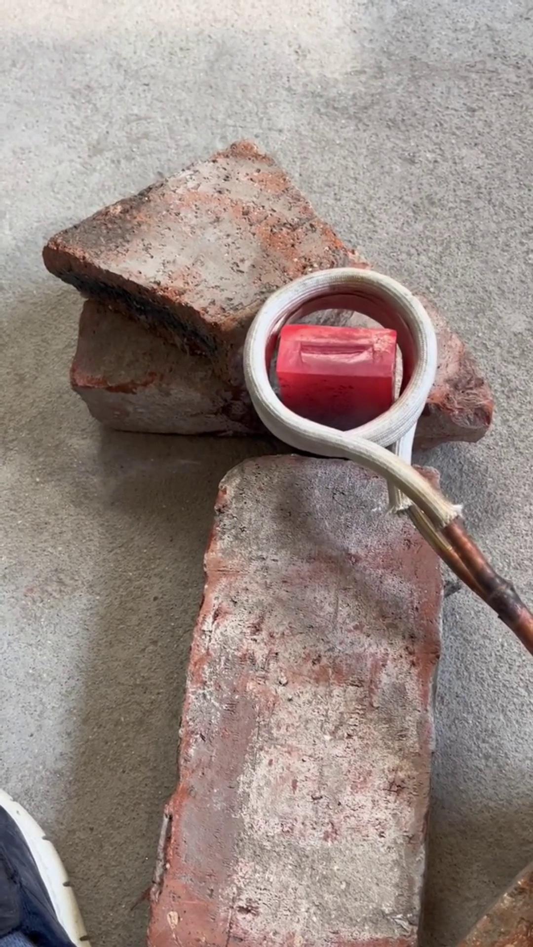 高频加热机软链接加热金属测试