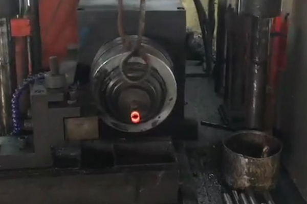 高频封口机钢管口加热用机械压力封口