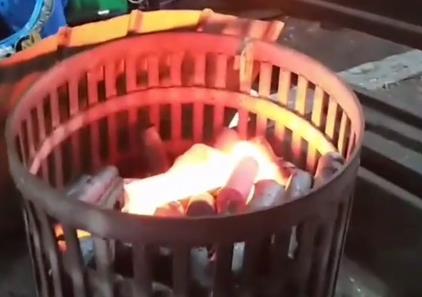 棒料加热锻造炉-中频自动化锻造加热设备