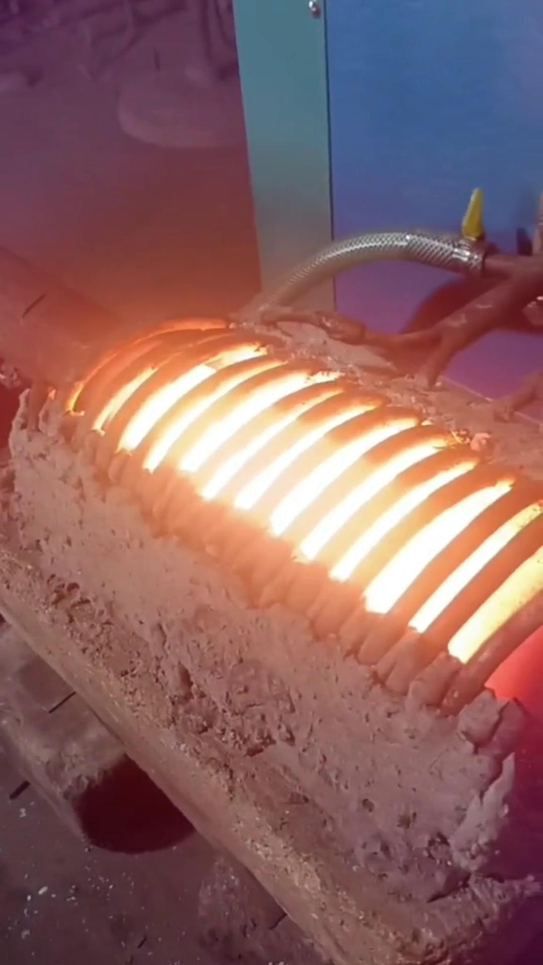 中频感应加热设备-棒料加热炉