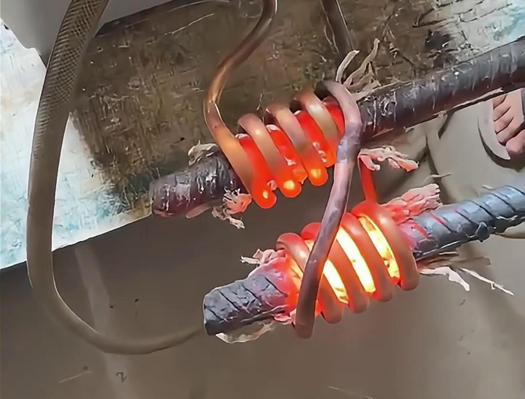 海拓感应加热设备：螺纹钢筋生产加工加热退火的精准温控方案