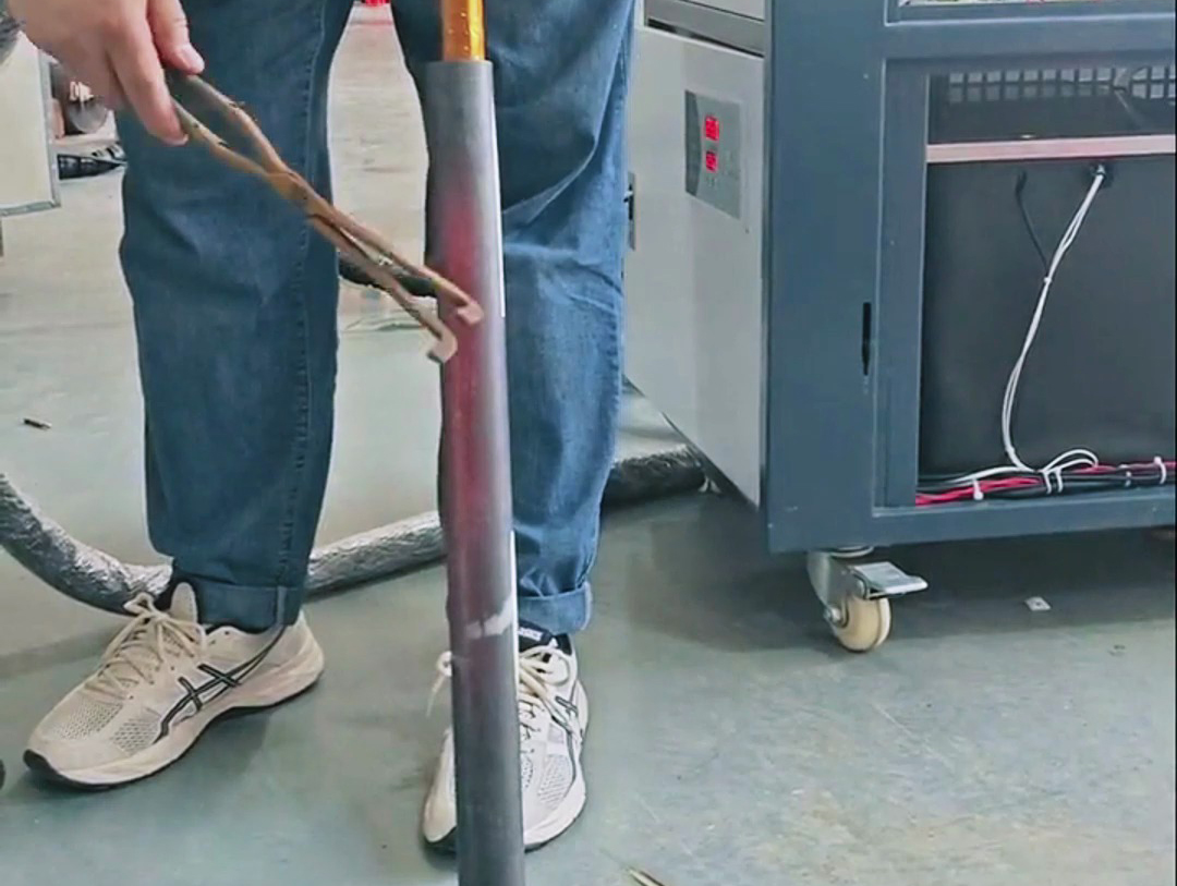 海拓手持式高频机：钢管内孔加热性能实测与应用探索