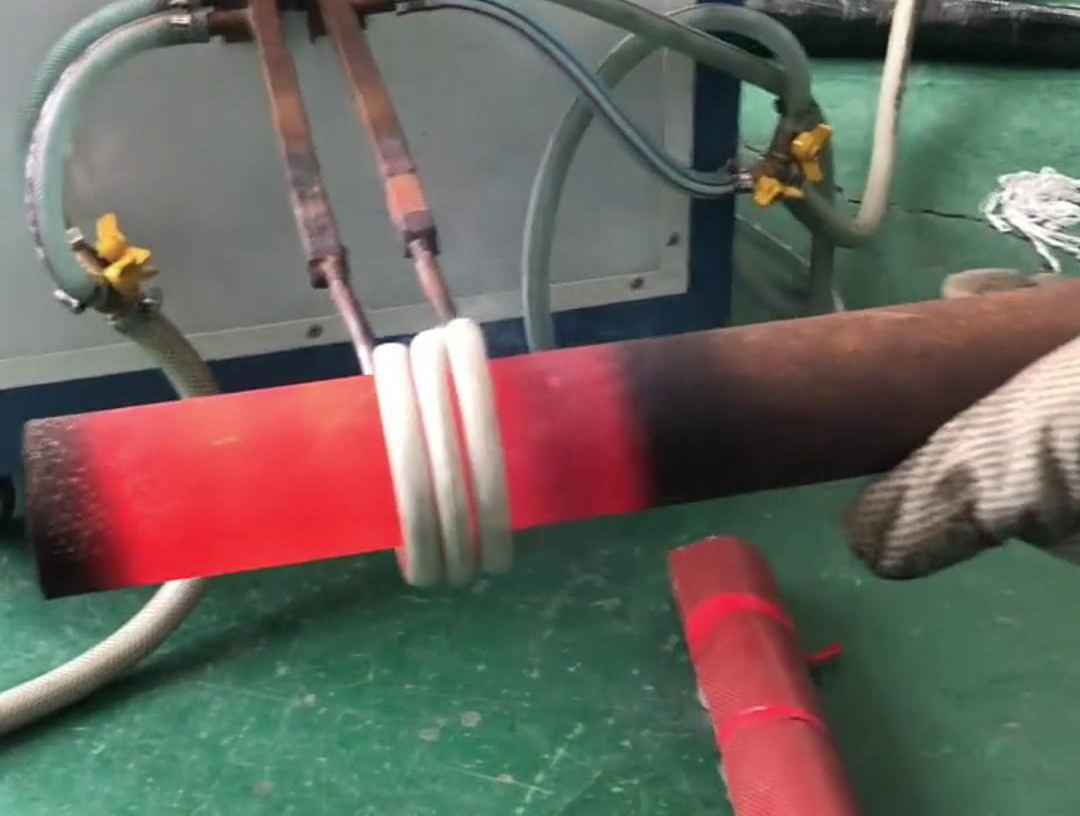 高频感应加热设备，铁管棒料加热测试