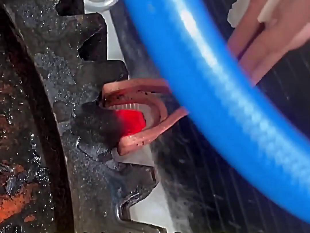 10秒钟带你看懂齿轮单齿高频淬火